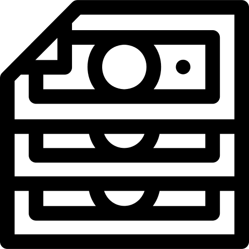 Cash business and finance cash money icon Cash business and finance cash money icon