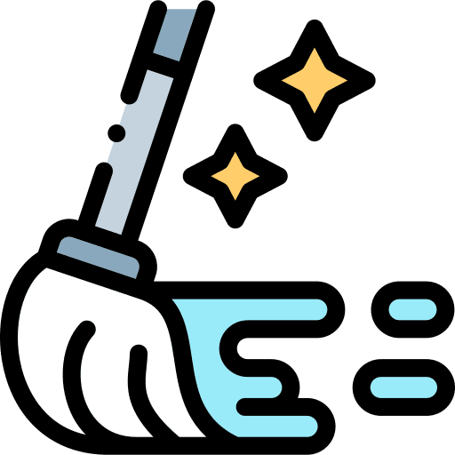 Mop hygiene cleaning materials cleaning mop icon