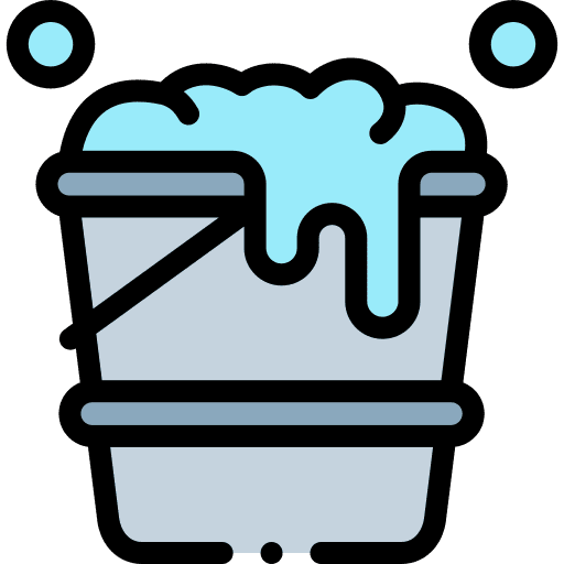 Bucket water wash furniture and household icon Bucket water wash furniture and household icon