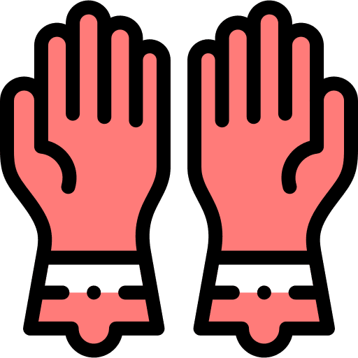 Cleaning gloves protection security cleaning icon Cleaning gloves protection security cleaning icon