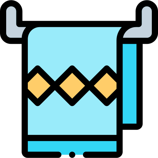 Towel towel hanger furniture and household towel icon Towel towel hanger furniture and household towel icon