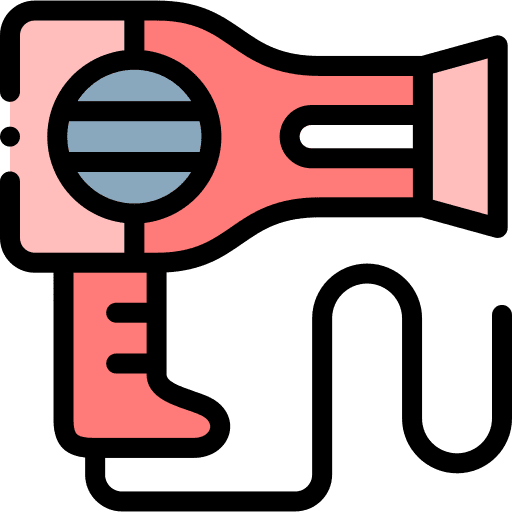 Hairdryer healthcare and medical hair dryers hair salon icon Hairdryer healthcare and medical hair dryers hair salon icon