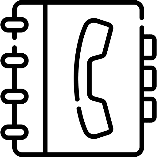 Phone book telephone contact person communications icon Phone book telephone contact person communications icon