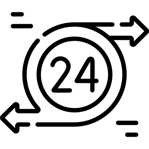 24 hours time and date rotate 24 hours icon 24 hours time and date rotate 24 hours icon