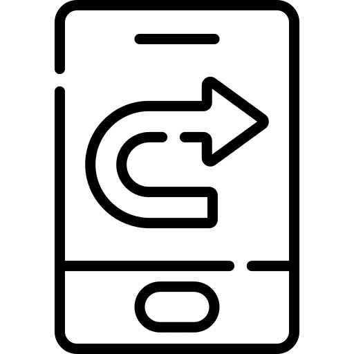 Auto reply auto reply smartphone arrow icon Auto reply auto reply smartphone arrow icon