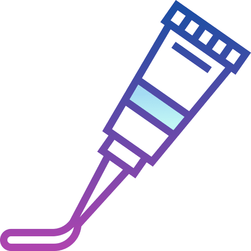 Glue liquid glue stationery bottle icon