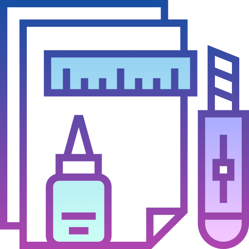 Craft art and design glue craft icon Craft art and design glue craft icon