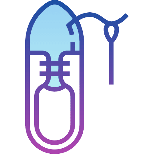 Shoe making art and design nail footwear icon Shoe making art and design nail footwear icon