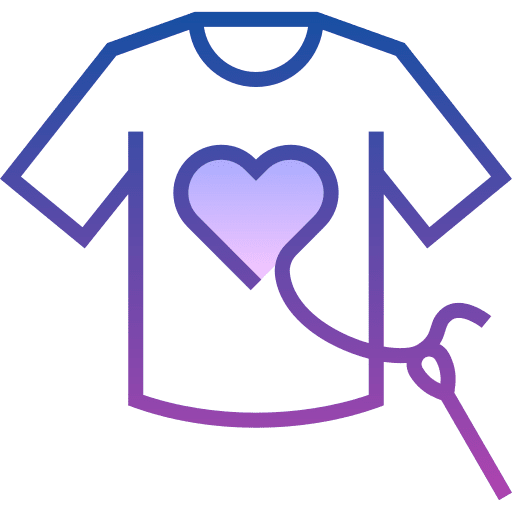 Shirt needle shirt art and design icon Shirt needle shirt art and design icon