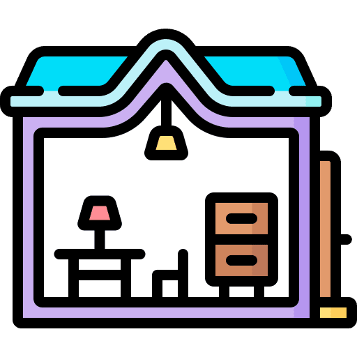 Dolls house toy house kid and baby icon Dolls house toy house kid and baby icon