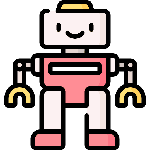 Robot children electronics technology icon Robot children electronics technology icon