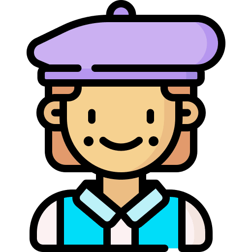 Scout user camp caucasian icon Scout user camp caucasian icon