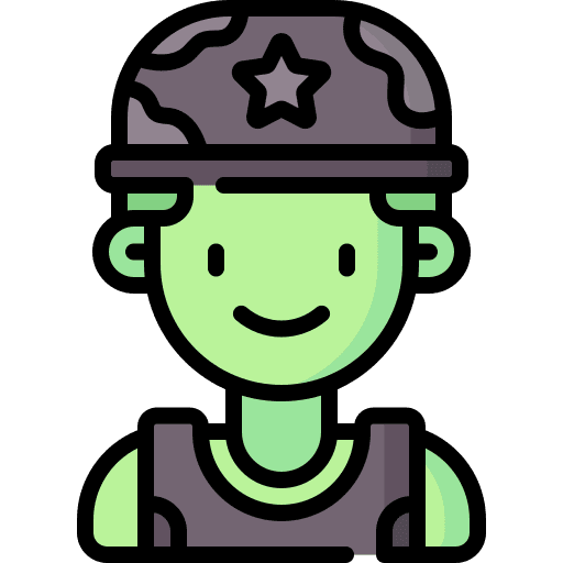 Soldier user adornment avatar icon Soldier user adornment avatar icon