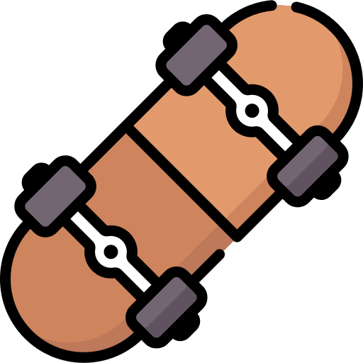 Skateboarding sports and competition wheel skateboarding icon Skateboarding sports and competition wheel skateboarding icon