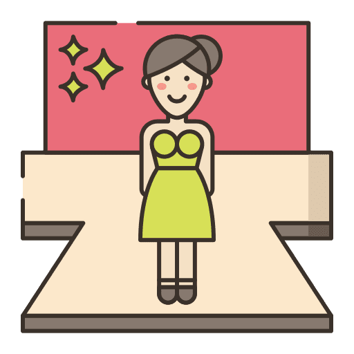 Show show people spotlight icon
