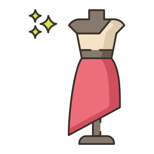 Asymmetrical feminine dress fashion icon