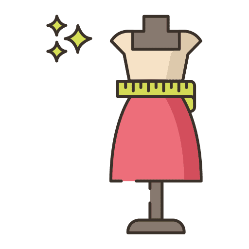 Atelier diy dressmaker handcraft icon