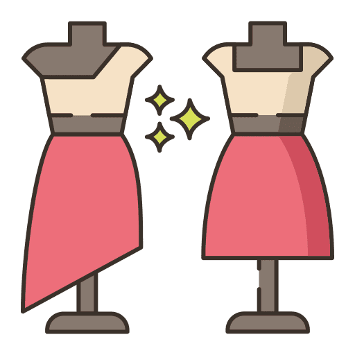 Concept concept atelier clothes icon