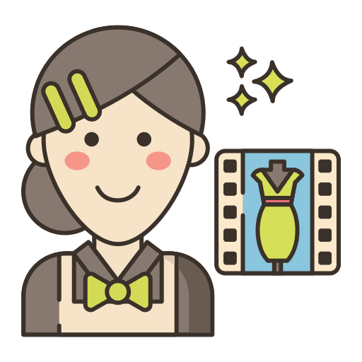 Designer avatar fashion woman icon