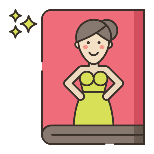 Magazine magazine model communications icon
