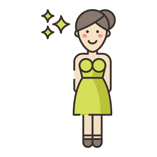 Model model professions and jobs woman icon