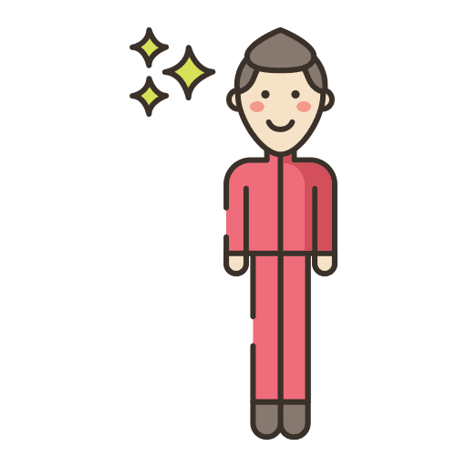 Model man professions and jobs model icon