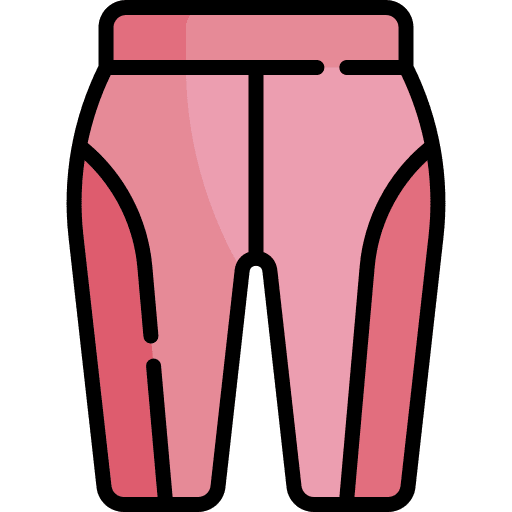 Leggings femenine workout trousers icon Leggings femenine workout trousers icon
