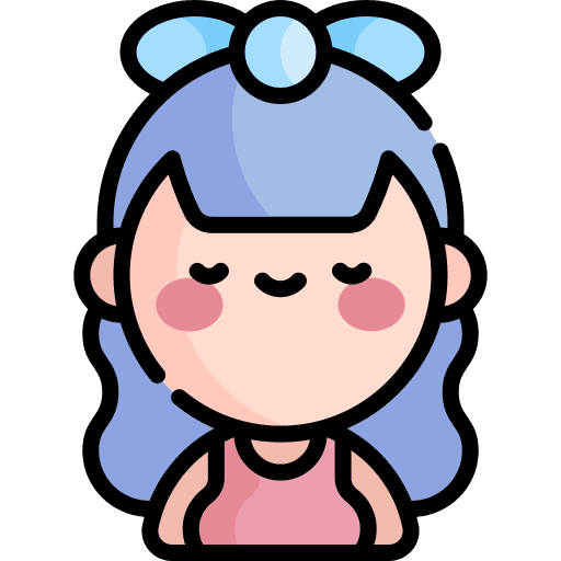 Teenager avatar girl young icon