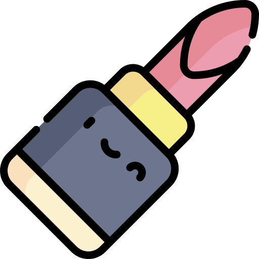 Lipstick cosmetics beauty grooming icon Lipstick cosmetics beauty grooming icon