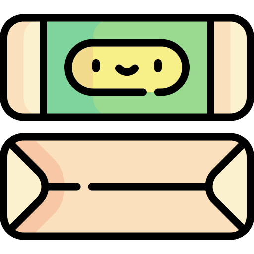 Chewing gum sugar candy chewing gum icon Chewing gum sugar candy chewing gum icon