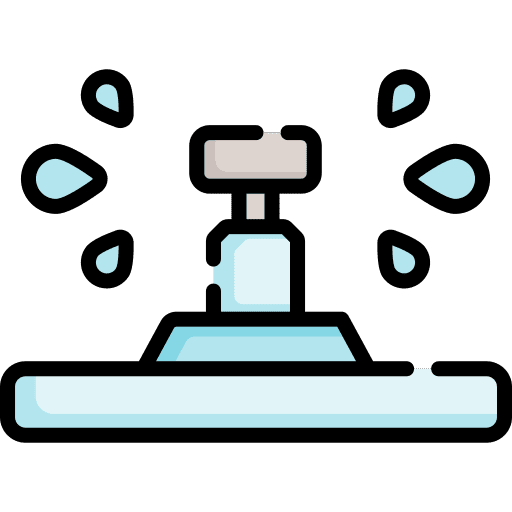 Irrigation electronics farming and gardening watering icon