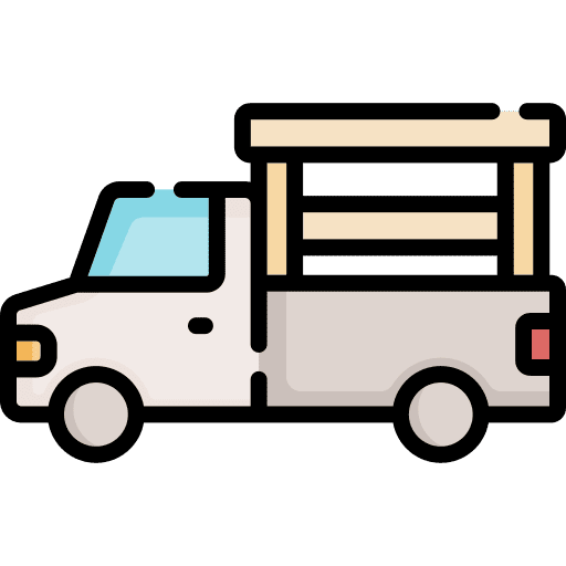 Pickup truck pickup car pickup truck farming and gardening icon Pickup truck pickup car pickup truck farming and gardening icon