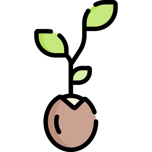 Sprout leaf aroma plant icon