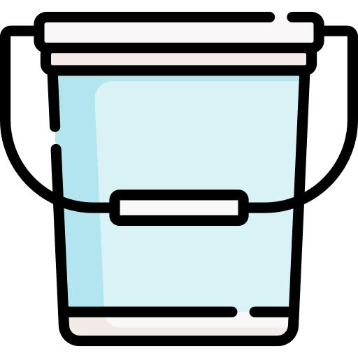 Bucket farm farming and gardening gardening tool icon Bucket farm farming and gardening gardening tool icon