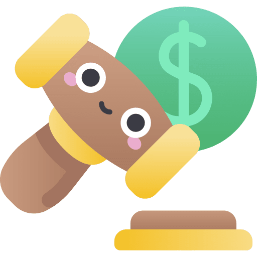 Auction money justice miscellaneous icon Auction money justice miscellaneous icon