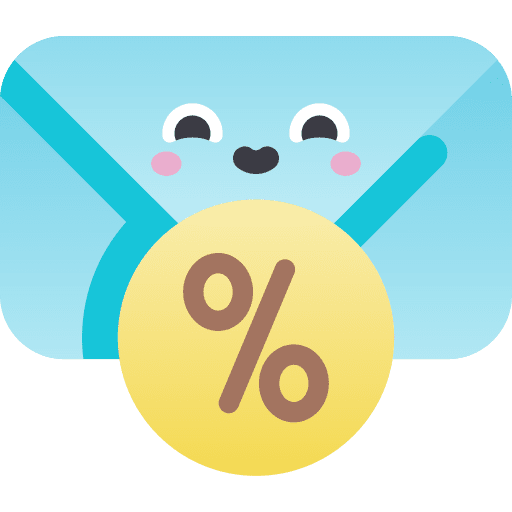 Discount communications marketing sale icon Discount communications marketing sale icon