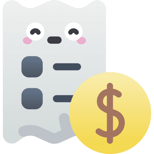 Receipt business ticket invoice icon Receipt business ticket invoice icon