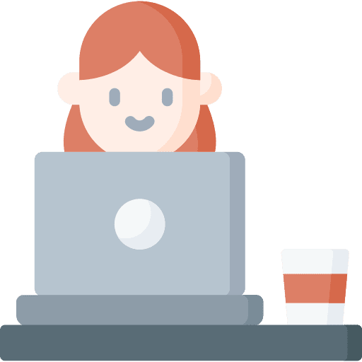 Digital nomad digital nomad professions and jobs working at home icon