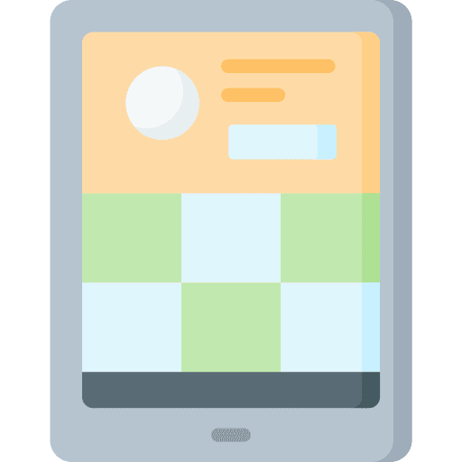 Content content layout ipad icon Content content layout ipad icon