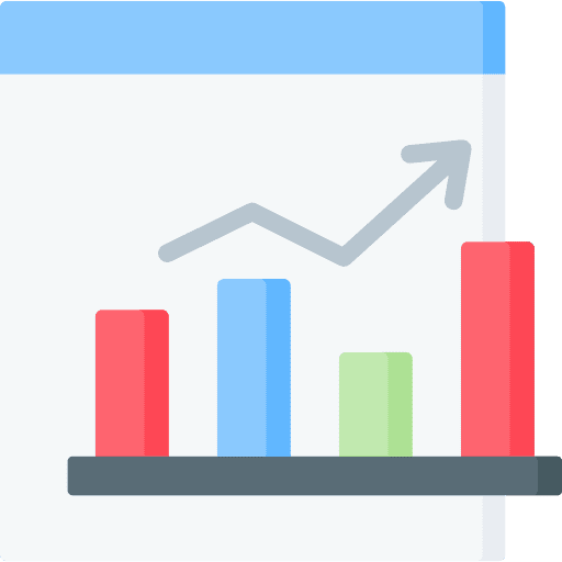Growth graphic growth statistic icon Growth graphic growth statistic icon