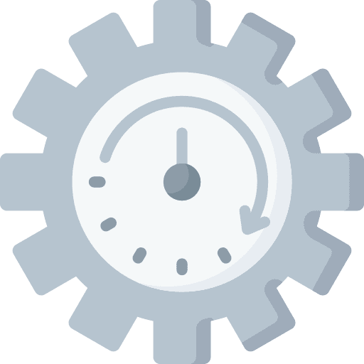 Time management gear time management time and date icon Time management gear time management time and date icon