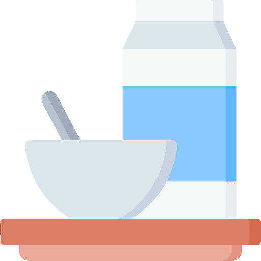 Breakfast cereal cereals milk icon Breakfast cereal cereals milk icon