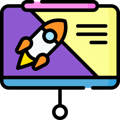 Presentation class presentation education icon