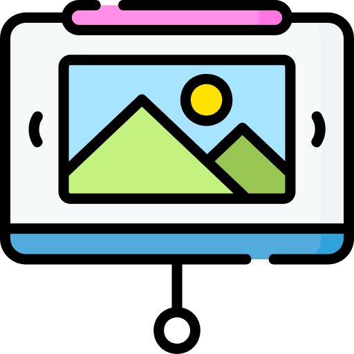 Presentation conference image presentation icon Presentation conference image presentation icon