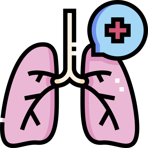 Lungs anatomy body part lungs icon