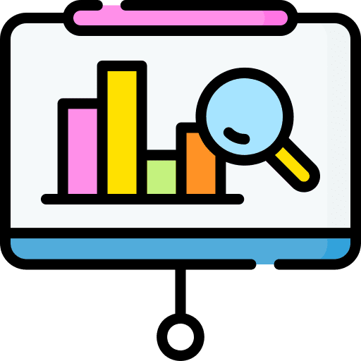 Presentation education statistics data analytics icon Presentation education statistics data analytics icon