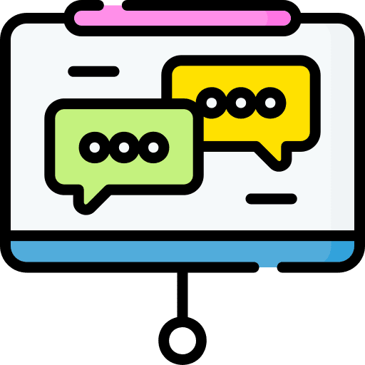 Presentation presentation speech bubbles education icon Presentation presentation speech bubbles education icon