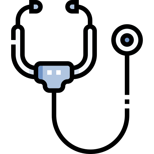 Stethoscope medical health medic icon Stethoscope medical health medic icon