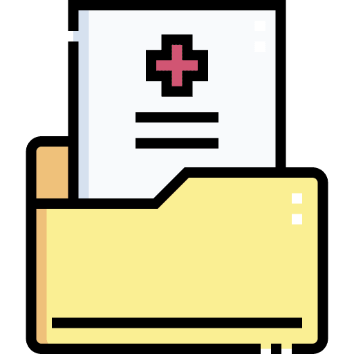 Medical folder medical report medical folder medical result icon Medical folder medical report medical folder medical result icon