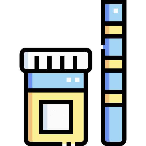 Urine test examination checkup jar icon Urine test examination checkup jar icon